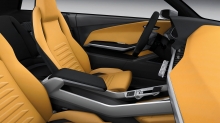 Место водителя и пассажира Audi Crossline Coupe Concept